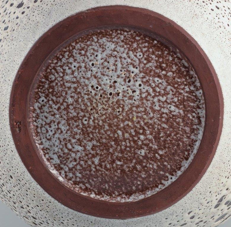 Ceramica Richard Uhlemeyer (1900-1954), ceramista da studio tedesco. Grande vaso da terra in ceramica. in vendita
