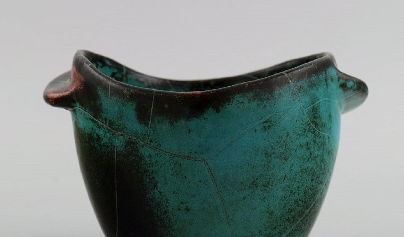 Mid-20th Century Richard Uhlemeyer, Germany, Vase / Flowerpot in Glazed Ceramics