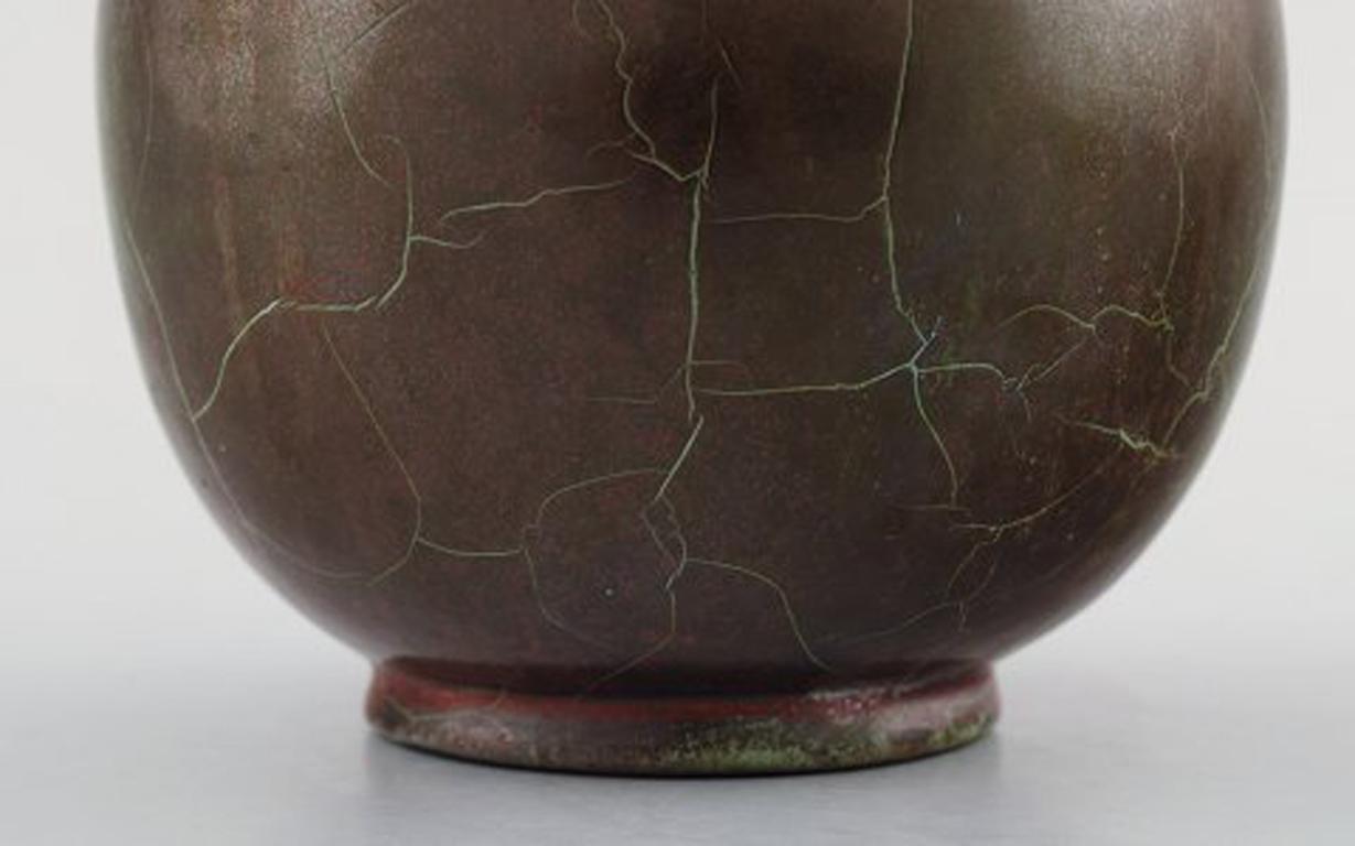 Richard Uhlemeyer, German Ceramist, Ceramic Jug or Vase In Excellent Condition For Sale In Copenhagen, DK