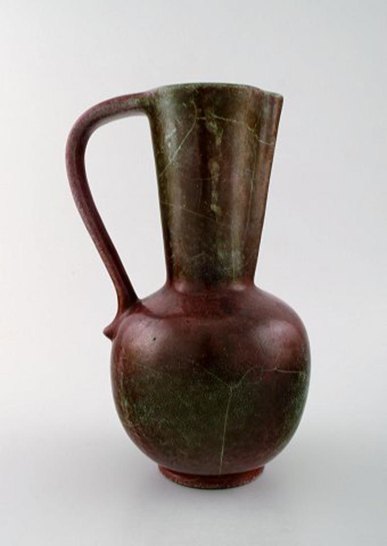 Mid-20th Century Richard Uhlemeyer, German Ceramist, Ceramic Jug or Vase For Sale