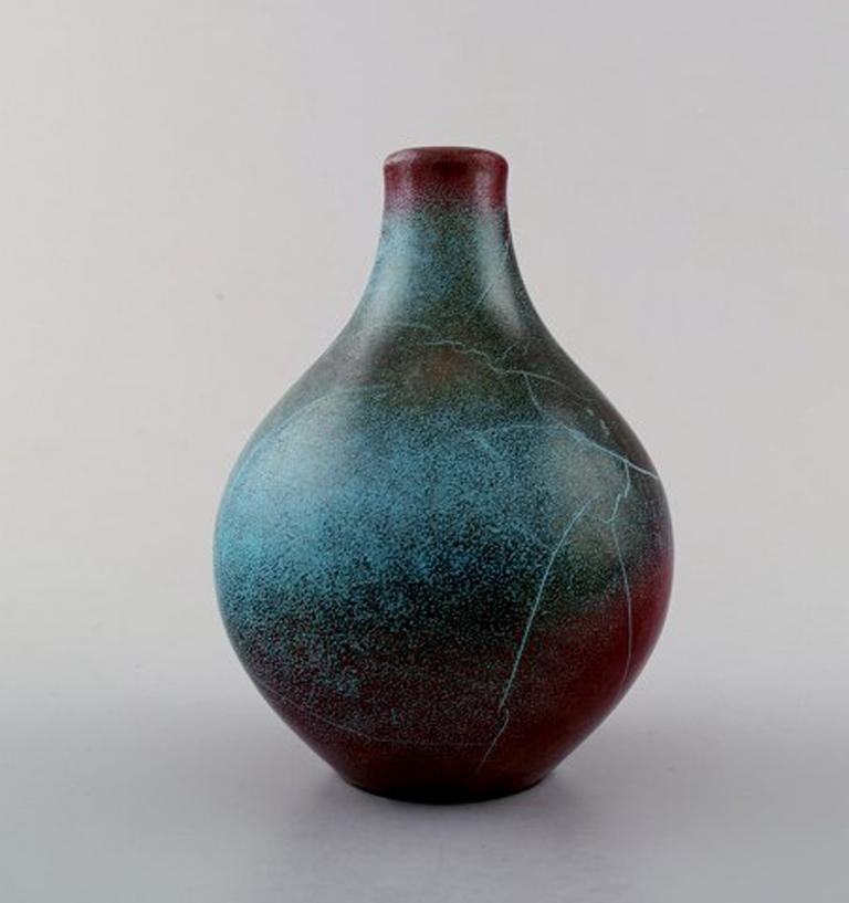 Modern Richard Uhlemeyer, German Ceramist, Ceramic Vase