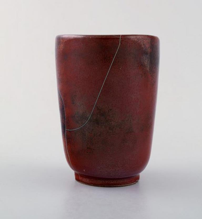 Modern Richard Uhlemeyer, German Ceramist, Ceramic Vase