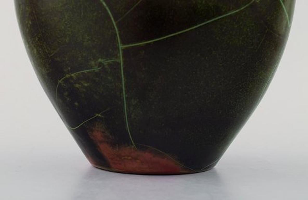 Richard Uhlemeyer, German Ceramist, Ceramic Vase (Deutsch)
