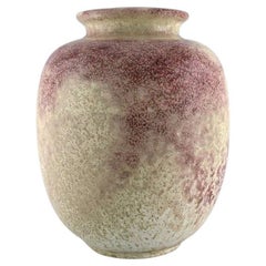 Richard Uhlemeyer, Germany, Large Vase in Glazed Ceramics, 1940s