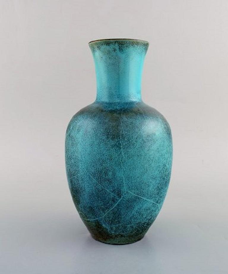 Mid-Century Modern Richard Uhlemeyer, Germany, Vase in Glazed Ceramics, 1950s