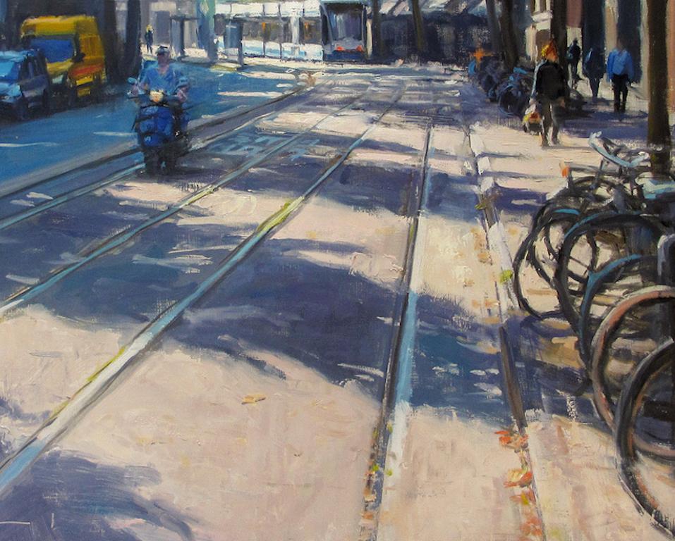 The realistic impressionist style of Richard van Mensvoort (1972) is characterised by his use of light. As a child, Van Mensvoort was already busy with drawing and his passion for art always kept existing. He is still inspired by the same themes