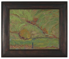 Expressionist California Landscape, Mid 20th Century, Oil Painting