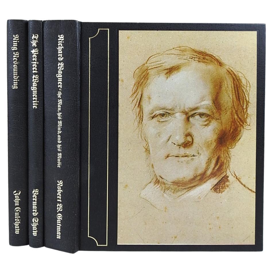 Richard Wagner the Man His Mind Music Ring Cycle Book - Set of 3