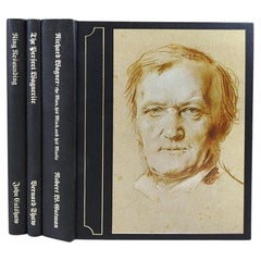 Vintage Richard Wagner the Man His Mind Music Ring Cycle Book - Set of 3