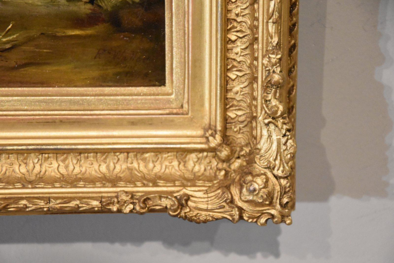 Pintura al óleo de Richard Waller 