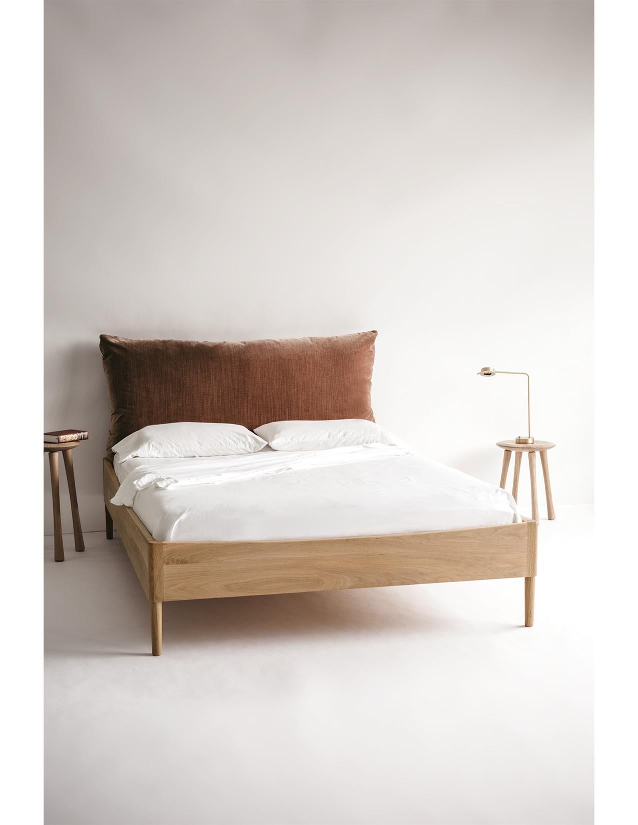 Contemporary Richard Watson Fawn Stool Walnut, Table Height For Sale