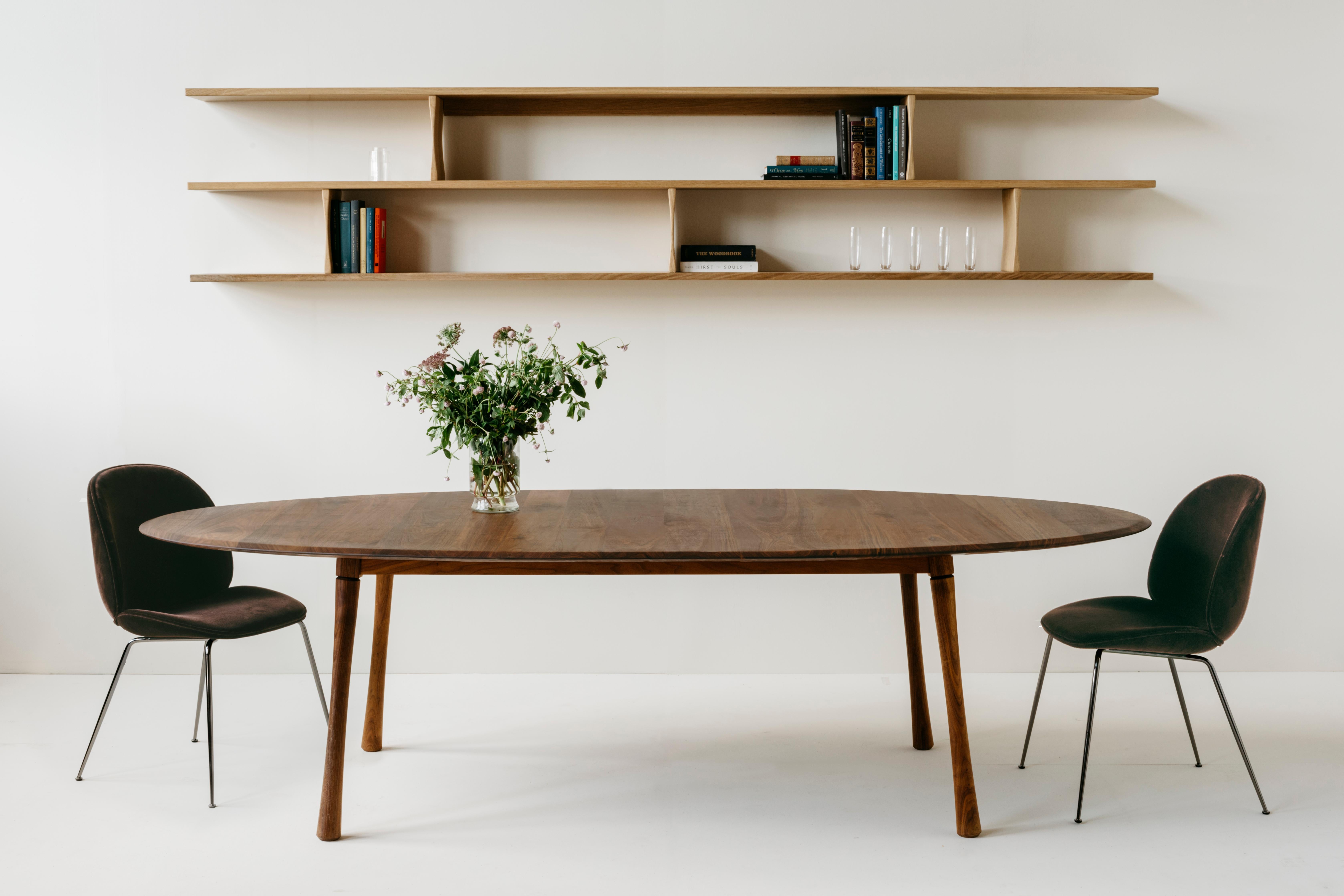 dining table oval extendable