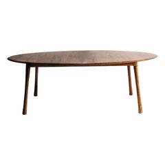 Richard Watson Oval Extendable Dining Table - 90" in Walnut
