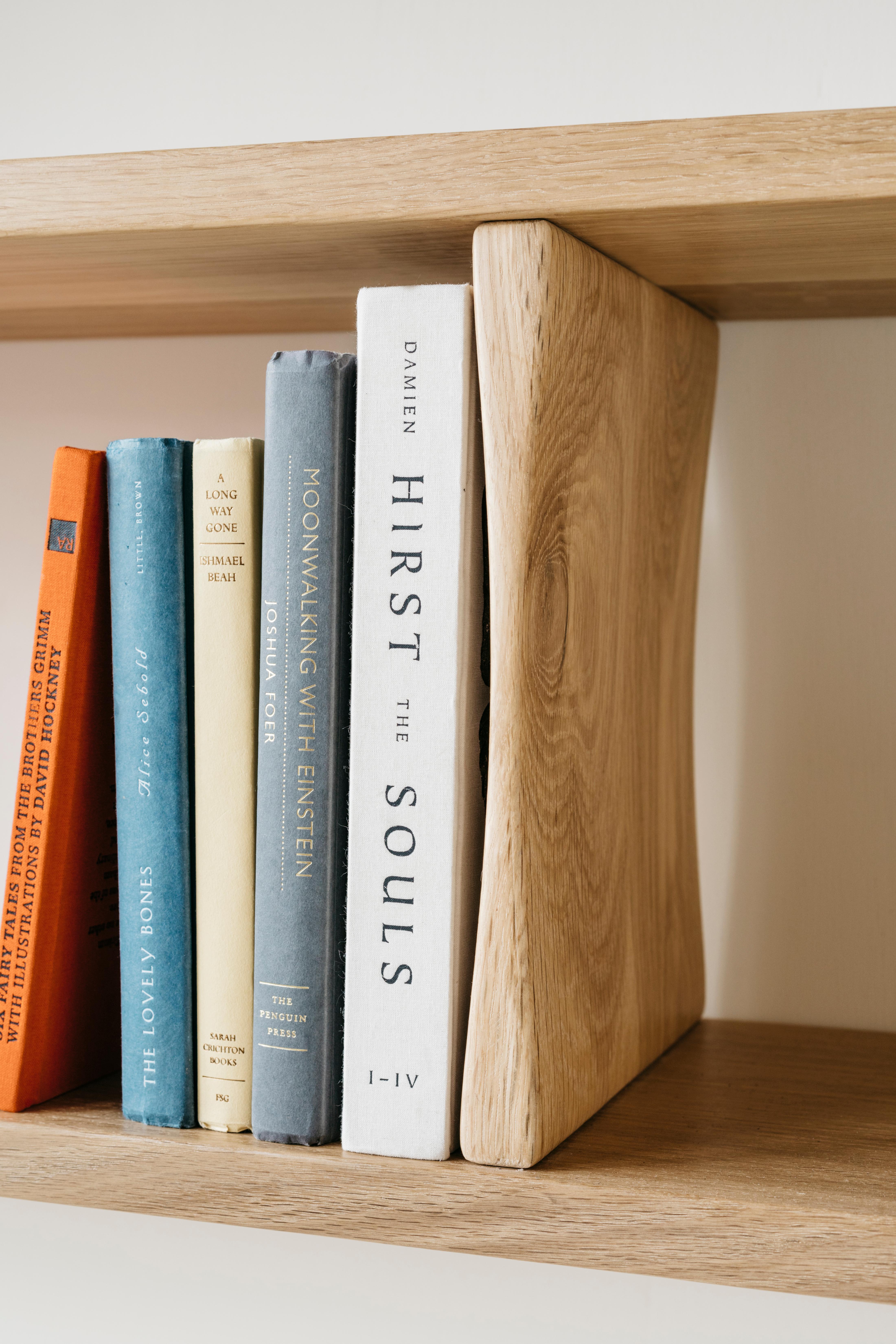American Richard Watson Wall-Mounted Shelves in Walnut, Customizable, Organic Modern For Sale