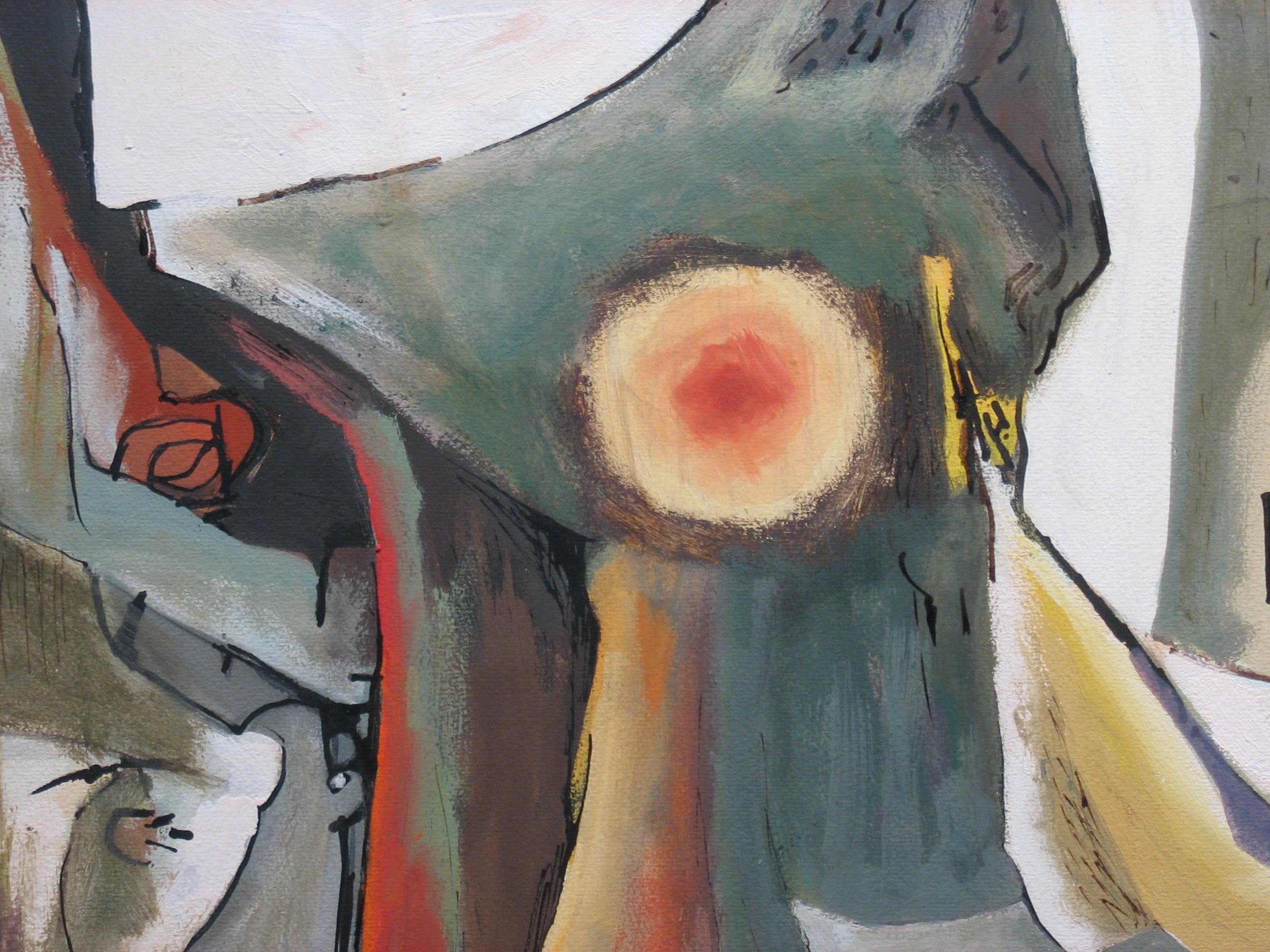 Richard Wengenroth [New York, 1928-2022]
1957
Signed & Dated Upper-Right
Gouache on Paper
21 x 30 inches
34.75 x 44 inches (framed)
Artwork is in excellent condition. Frame has minor wear.

Richard Wengenroth was born in Brooklyn, New York. In his