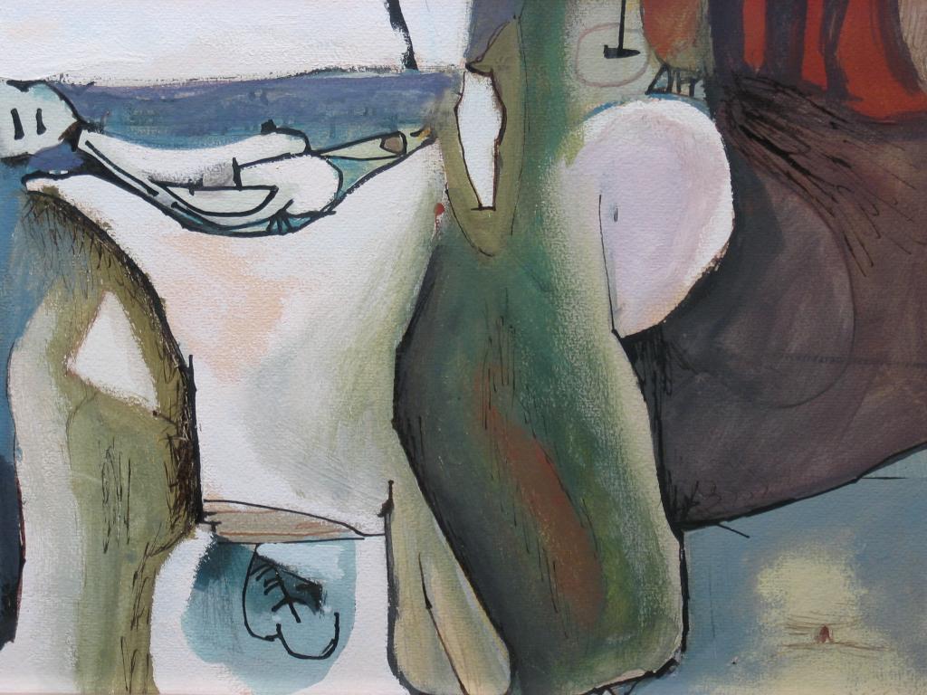 Richard Wengenroth Abstract Painting For Sale 2