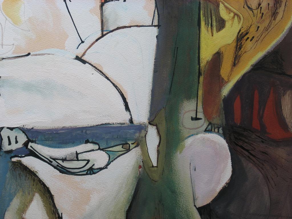 Richard Wengenroth Abstract Painting For Sale 3