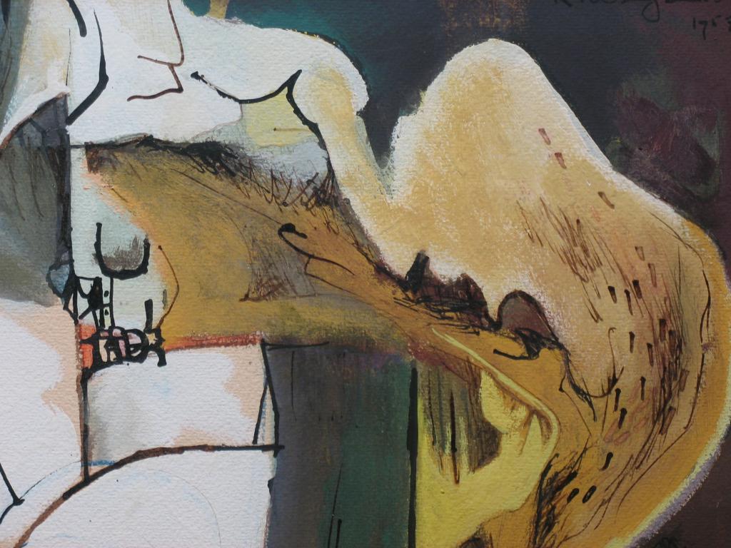 Richard Wengenroth Abstract Painting For Sale 4