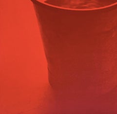 Red Eight, 1987 - Red Lithograph Print