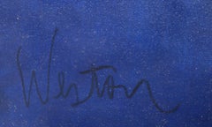 Volcanic, großes abstraktes Gemälde von Richard Weston