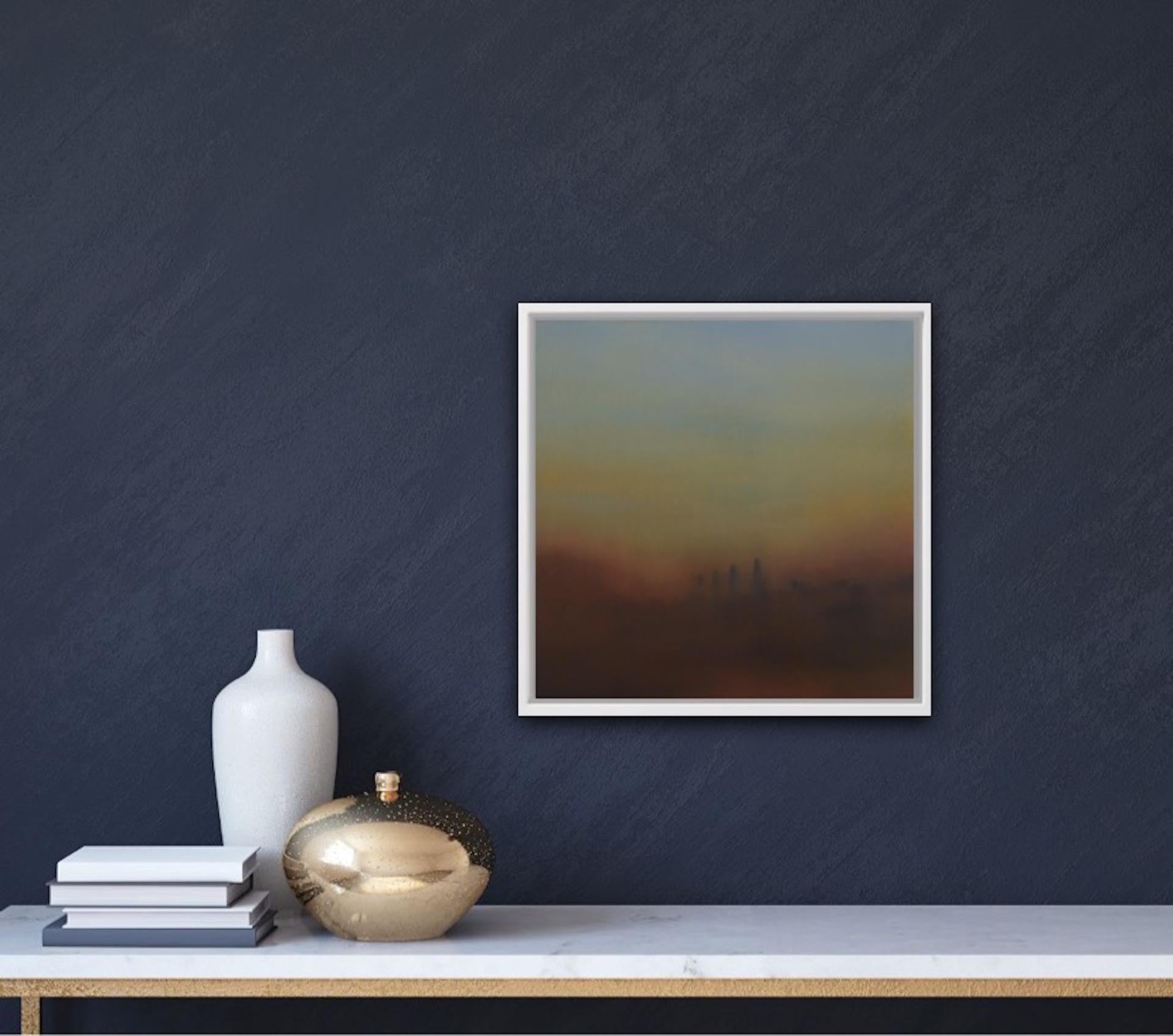 Richard Whadcock, Oscuridad empapada, Pintura original de paisaje, Arte contemporáneo 2