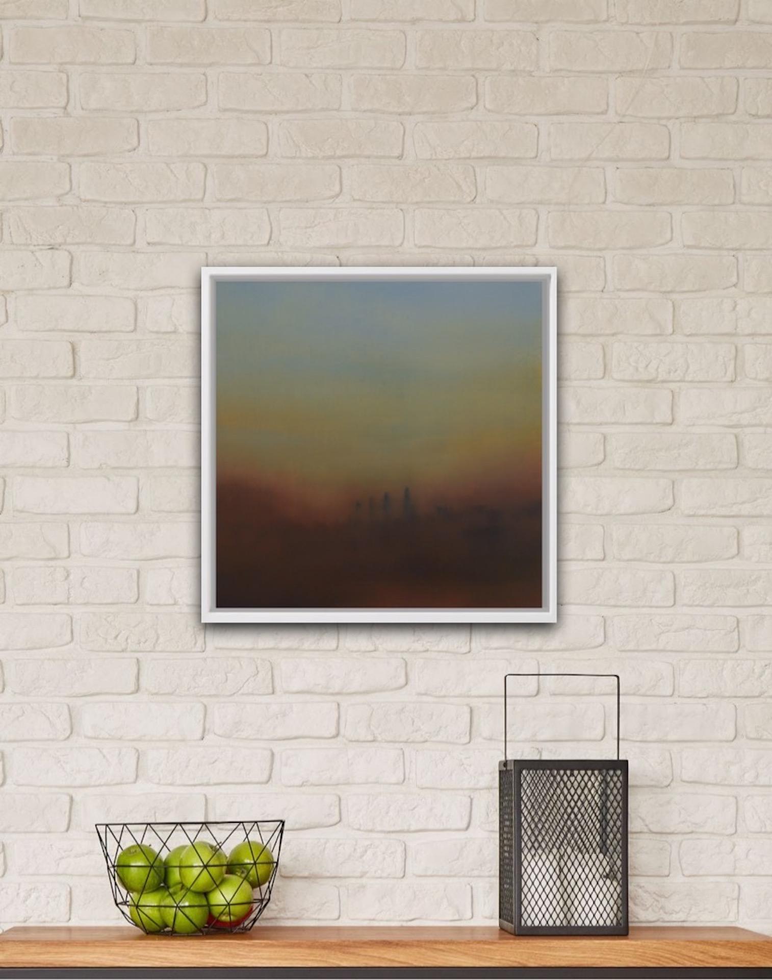 Richard Whadcock, Oscuridad empapada, Pintura original de paisaje, Arte contemporáneo 3