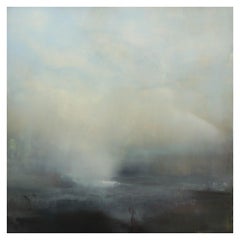 Spirit Of The Downs, peinture originale de paysage atmosphérique, art abordable