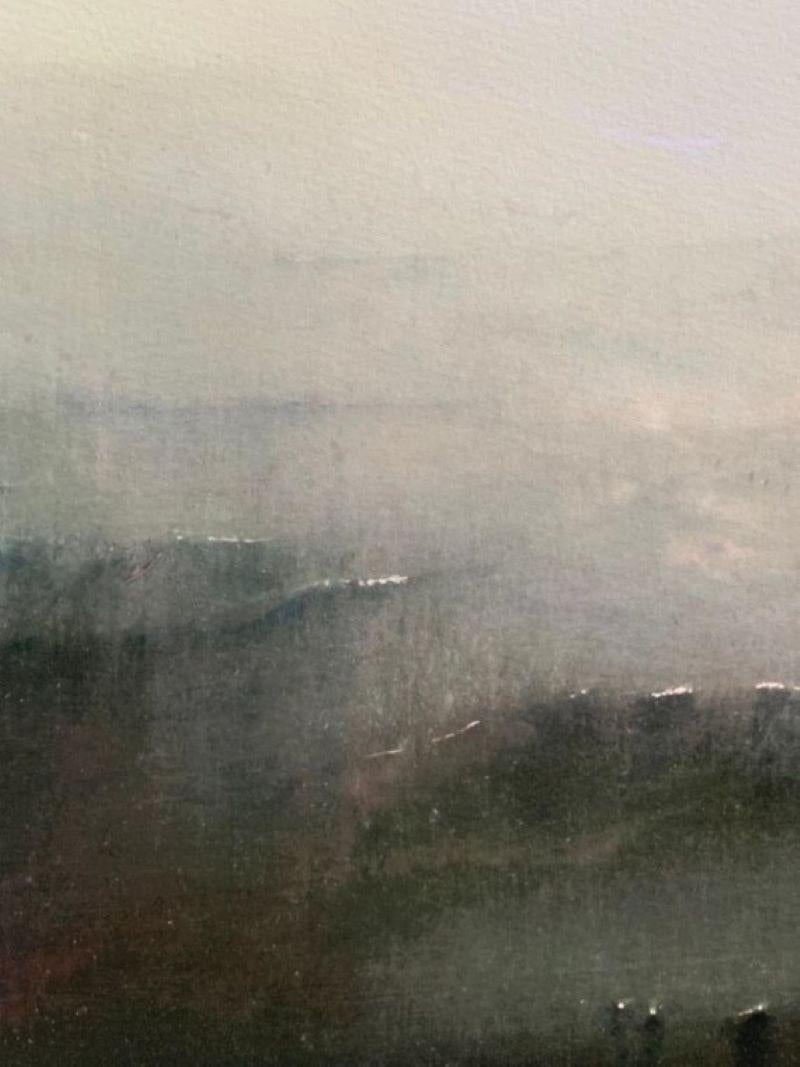 Richard Whadcock, Vista de una colina, South Downs, Edición limitada, Arte asequible en venta 5
