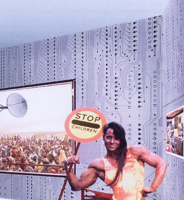 Richard William Hamilton digital print, Signed and numbered `1534/5000' For Sale 3