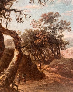 18th Century by Richard Wilson Landscape Oil on canvas