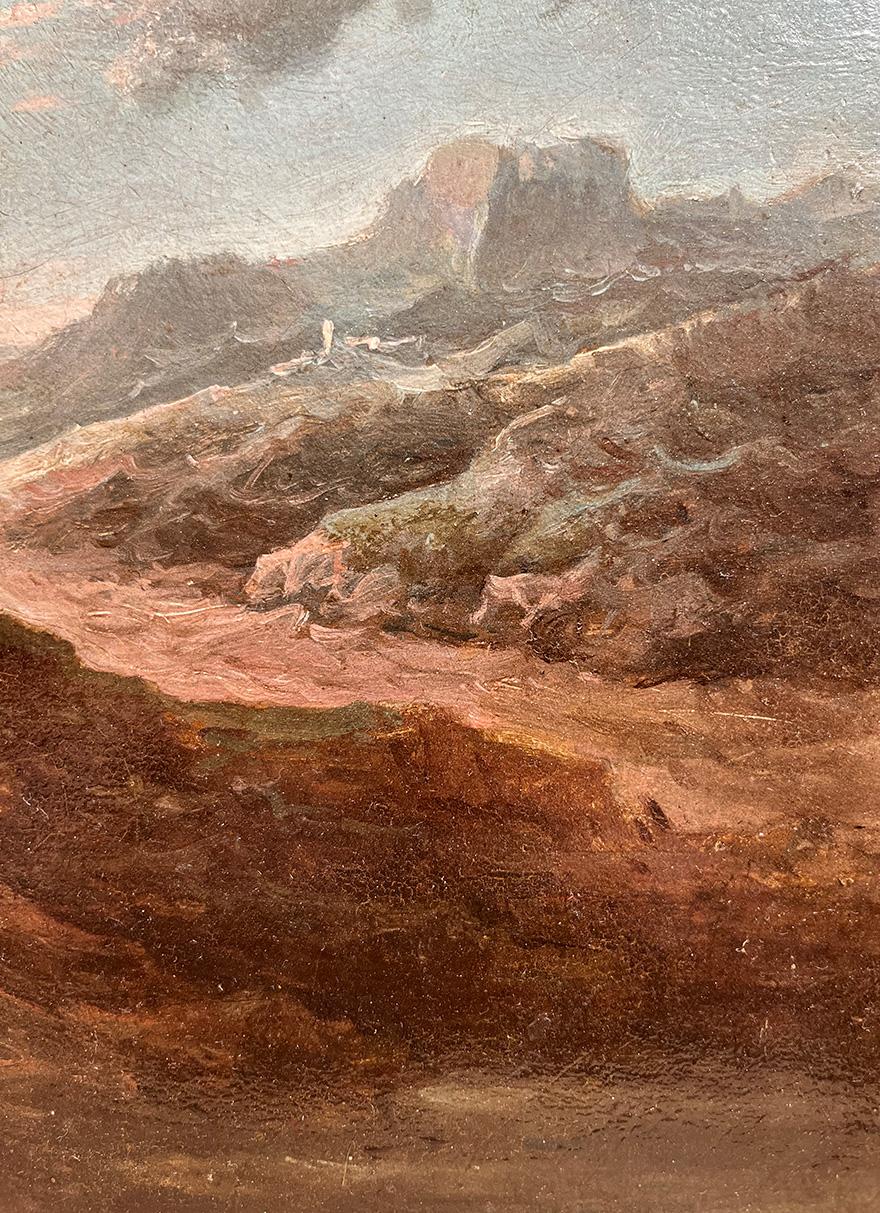 18. Jahrhundert von Richard Wilson Landschaft Öl auf Leinwand im Angebot 5