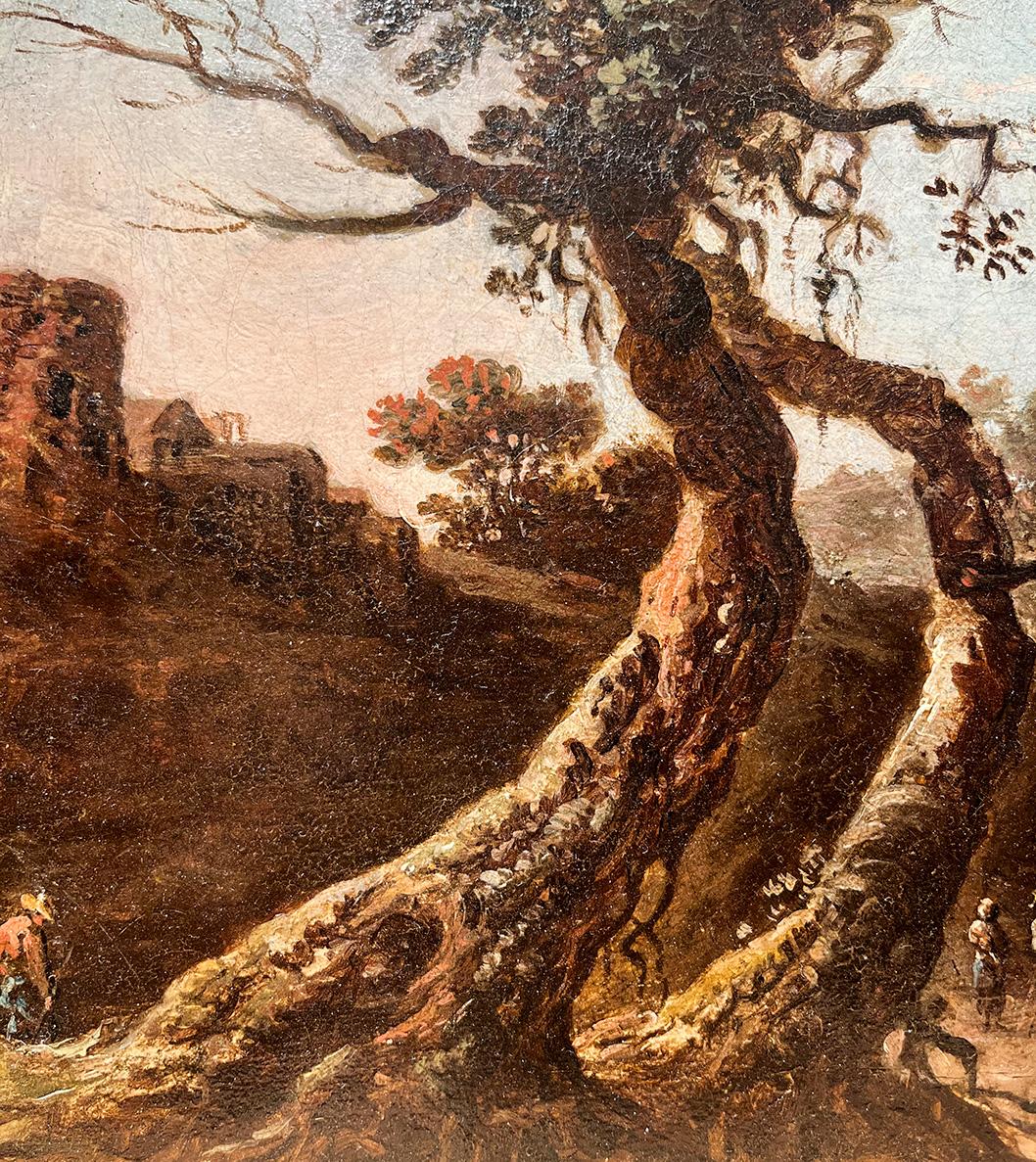 18. Jahrhundert von Richard Wilson Landschaft Öl auf Leinwand im Angebot 7