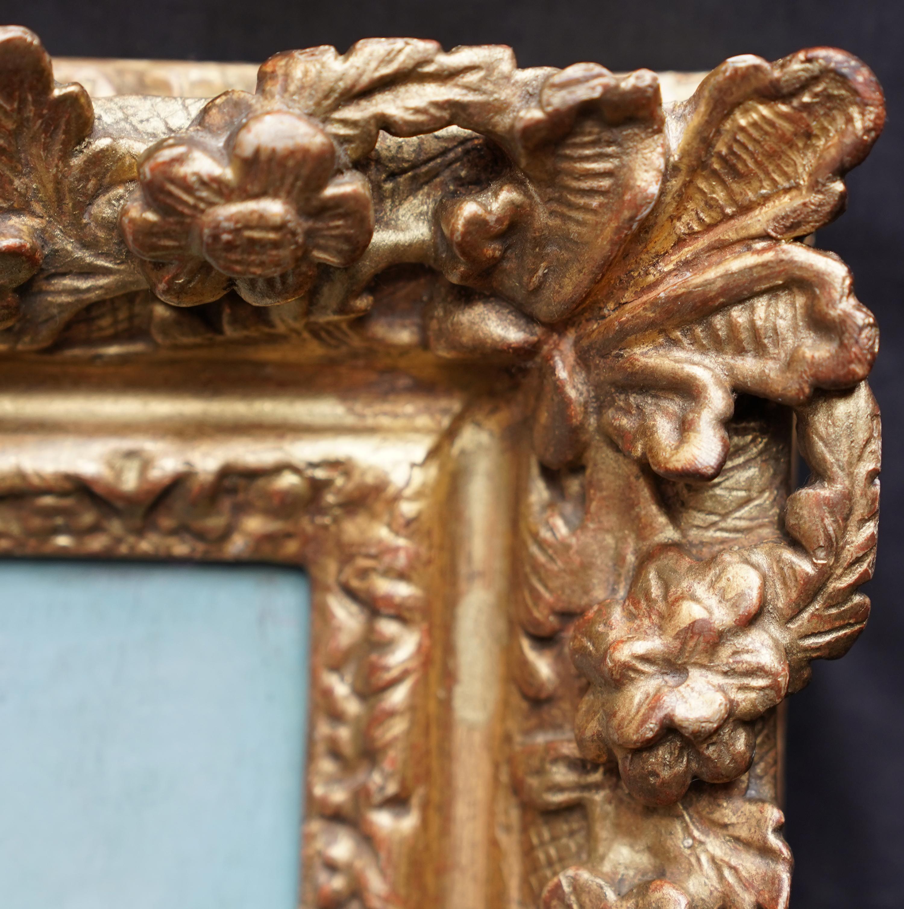 Figures dans un paysage fluvial - peinture à l'huile figurative de maître ancien britannique en vente 4