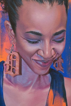 Figurative weibliche Ikonische Detroit-Symbole von Richard Wilson