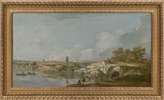 The Valley of the River Severn with a distant view of Shrewsbury