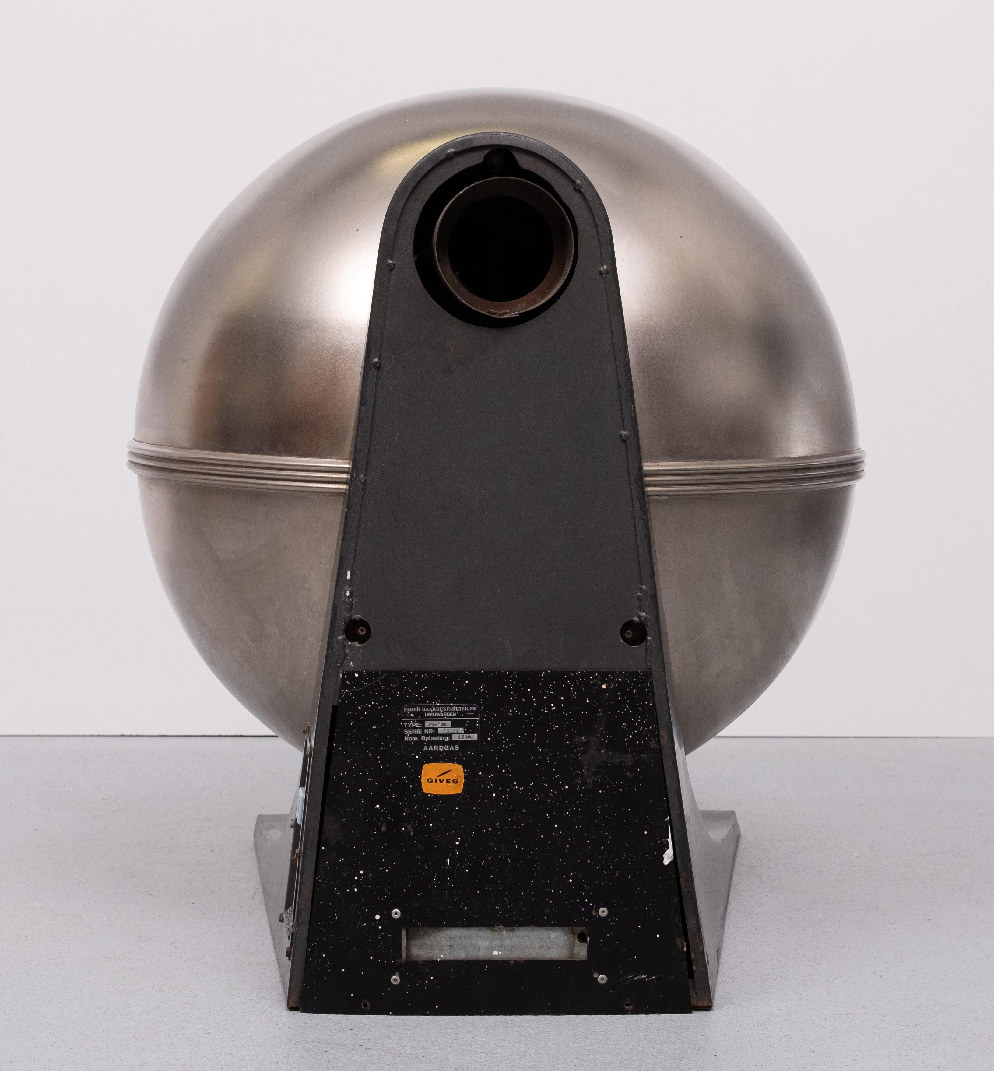 Richard Wolthekker für Faber - Space Ace  Gas-Kamin  1960s  im Angebot 8