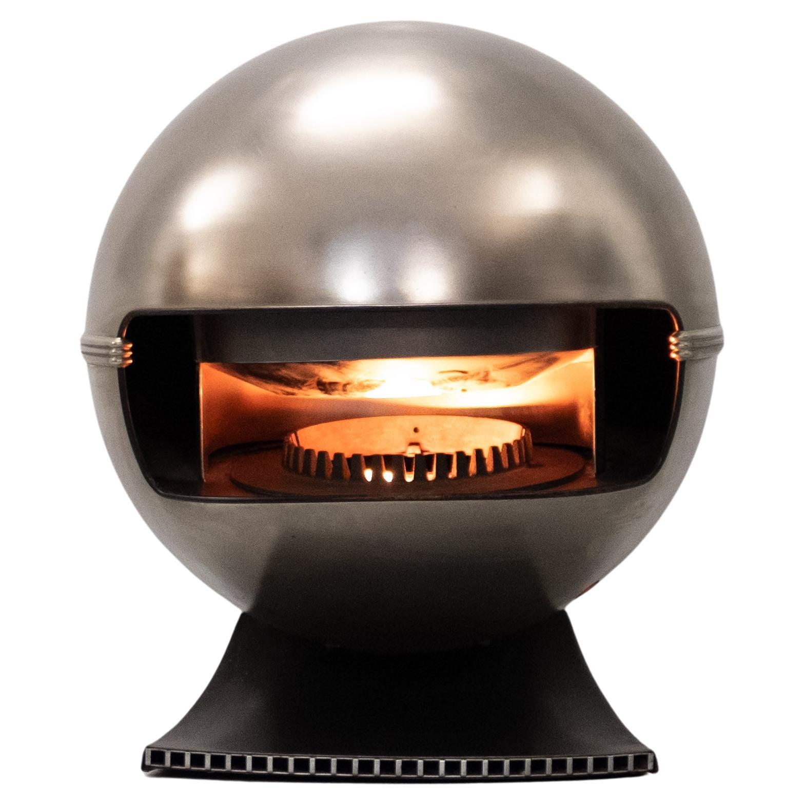 Dutch Richard Wolthekker for Faber - Space Ace  Gas fireplace  1960s  For Sale