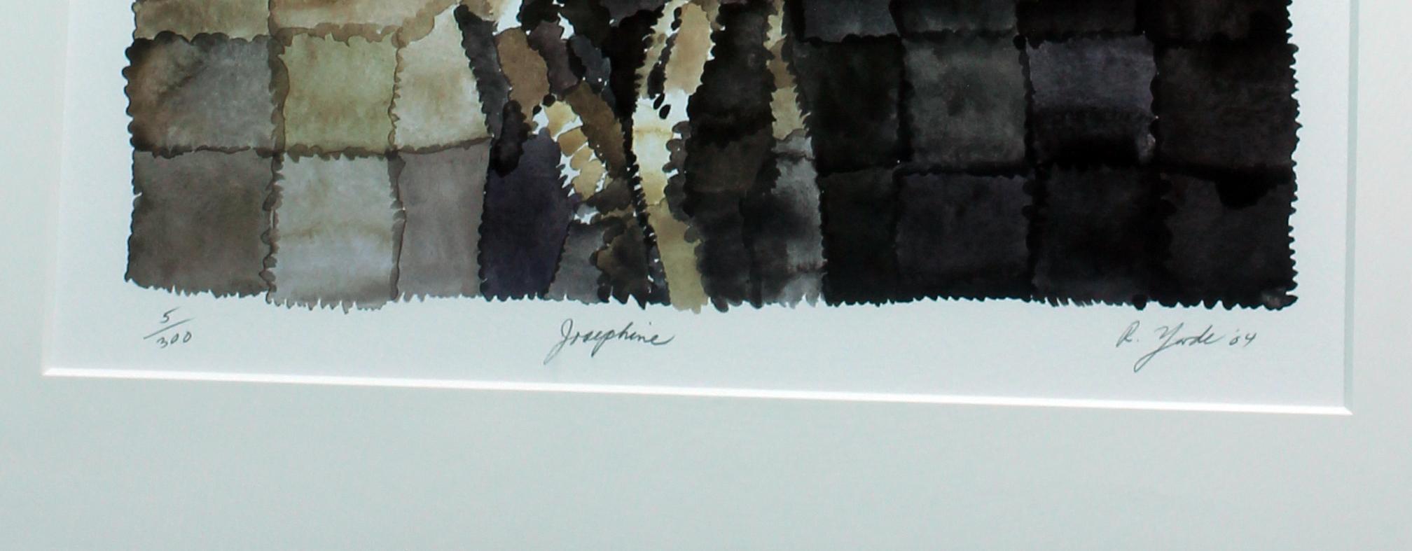 Josephine edición limitada giclée sobre papel de bellas artes del artista Richard Yarde en venta 1