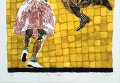 Richard Yarde "Savoy: The Leap" limited edition giclée print on fine art paper