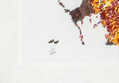 "The White Orchid" giclée in edizione limitata su carta fine art di Richard Yarde