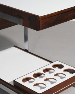 Richard Young Para Merrow Associates Carrito de bar / carro de bebidas de 1965.