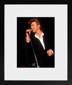 David Bowie in Concert, Players’ Theatre, London, 1987, Photography