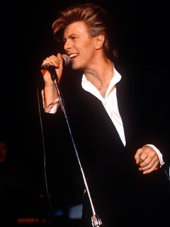 David Bowie in Concert, Players’ Theatre, London, 1987, Photography