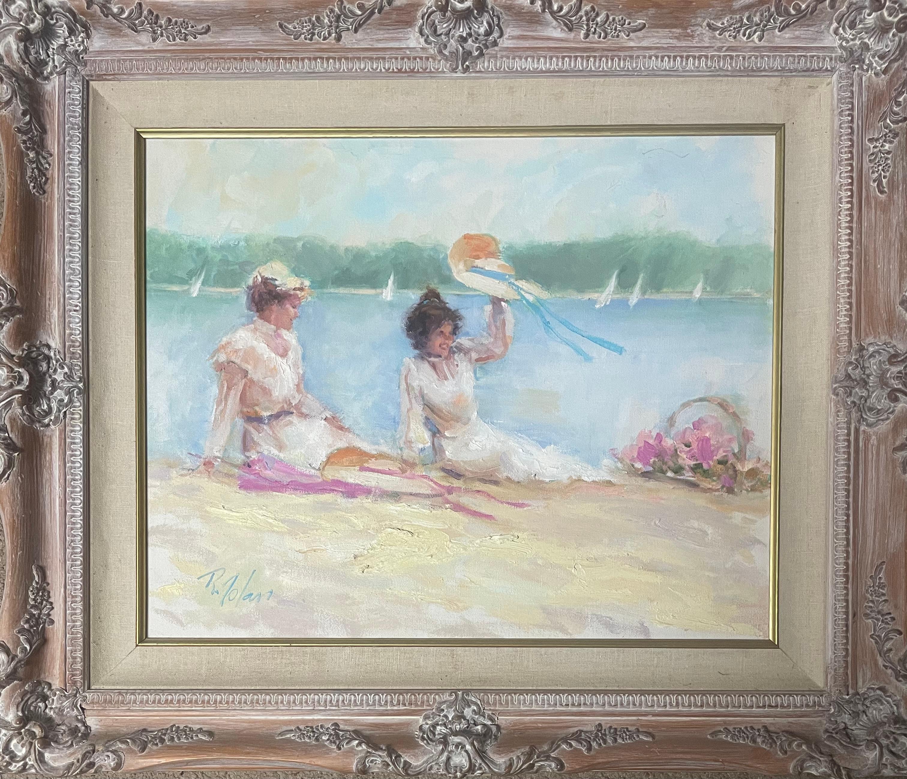 “Best old friends” - Painting by Richard Zolan