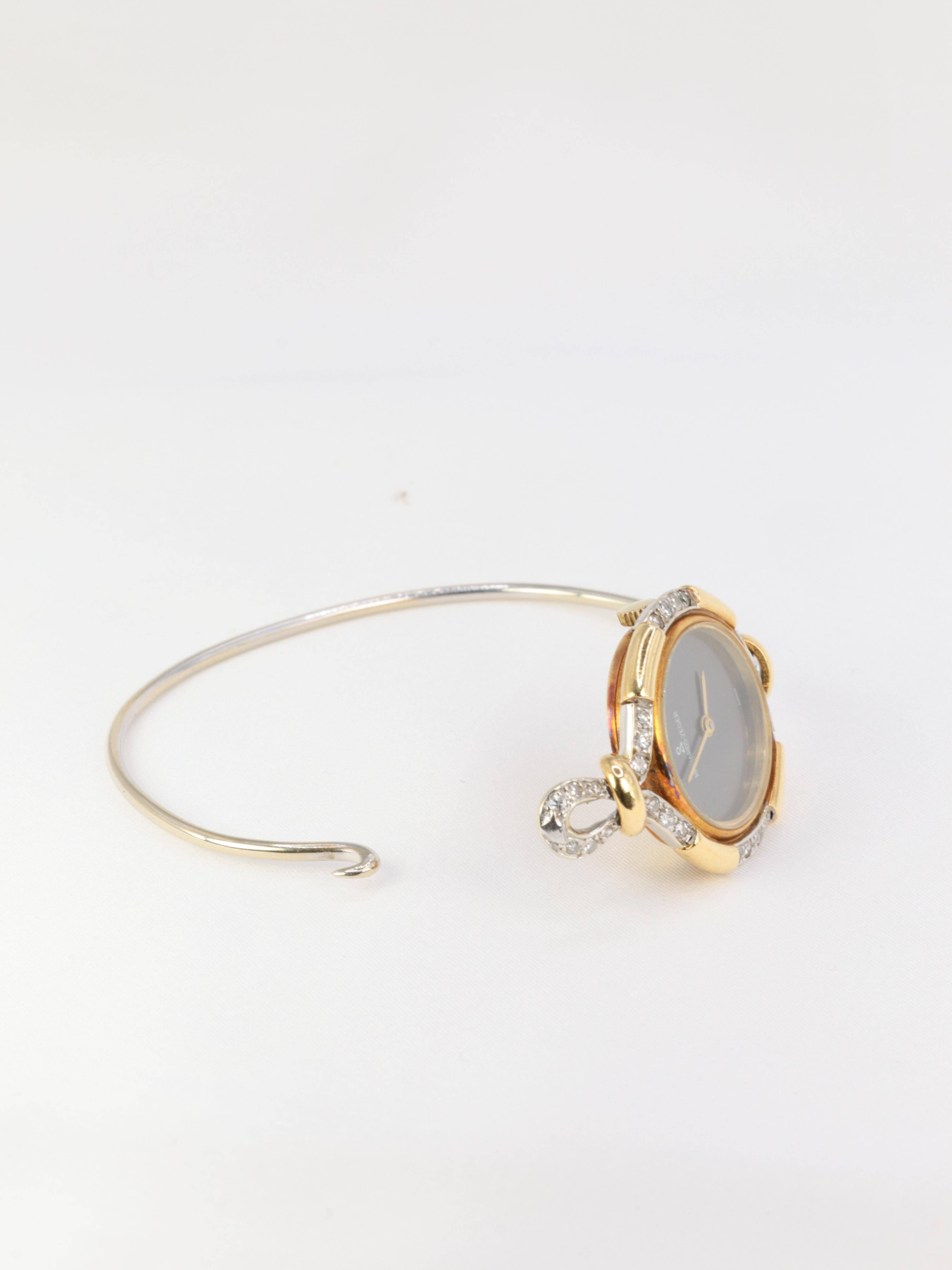 Richards Zeger Vintage Damenuhr in Gold und Diamanten 4