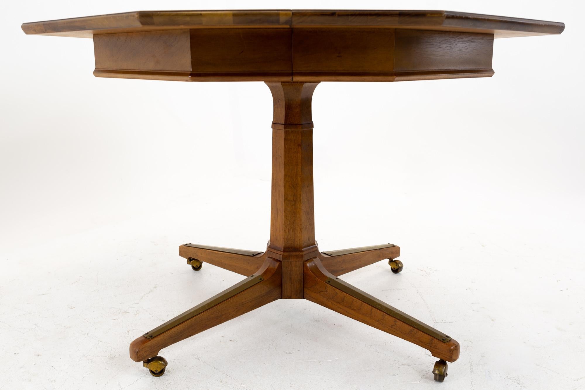 vintage octagon dining table