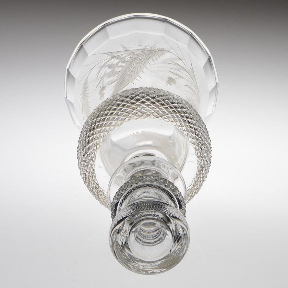 edinburgh crystal thistle vase