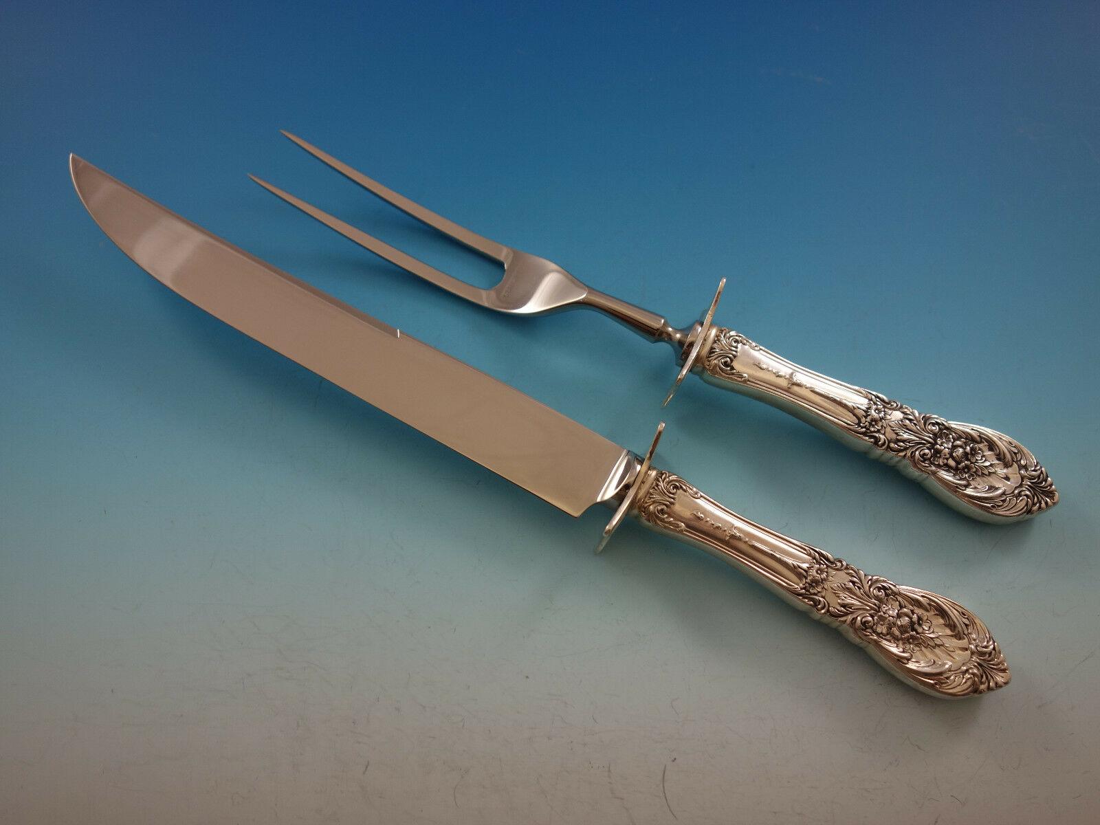Richelieu by International Sterling Servicio de cubiertos de plata para 12 Juego 92 piezas en venta 5
