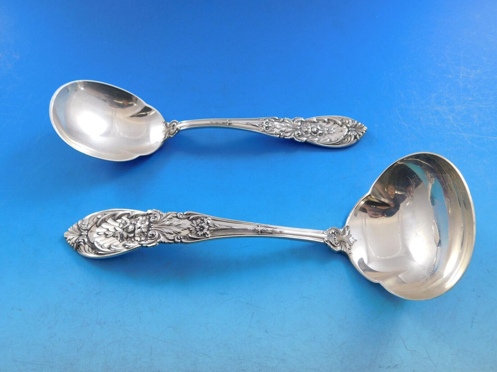 Richelieu by International Sterling Silver Flatware Set for 12 Service 118 Pcs 6
