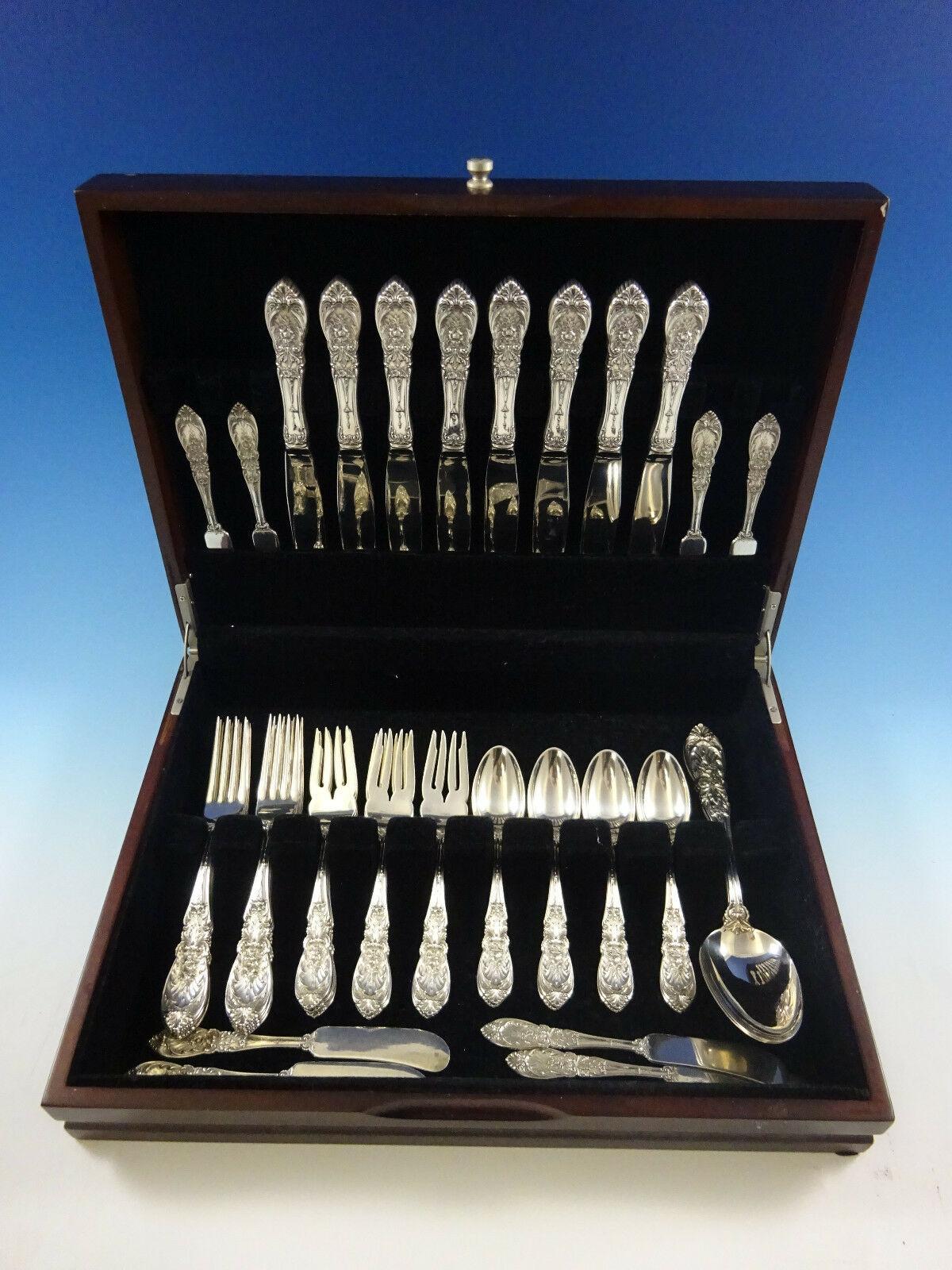 Richelieu by International sterling silver flatware set - 42 pieces. This set includes:

8 knives, 8 3/4